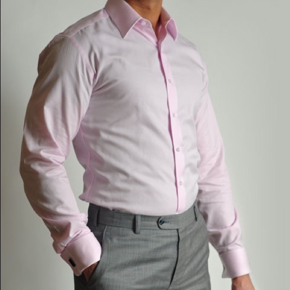 Le Chateau Mens Pink Dress Shirt - Picture 1 of 4